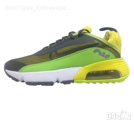 Мъжки маратонки Nike Air Max 2090 Green/Yellow/Grey !!!, снимка 3 - Маратонки - 36355975