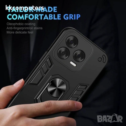 ZTE Blade V70 Vita / V70 Design Удароустойчив Ring Holder Калъф и Протектор, снимка 7 - Калъфи, кейсове - 53043411