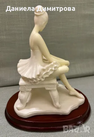 Седяща балерина, снимка 4 - Статуетки - 48940993