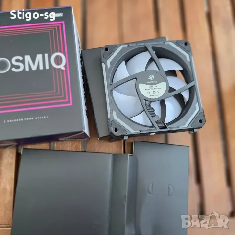 Чисто НОВИ ARGB вентилатори AsiaHorse COSMIQ 120mm (Комплект 3 бр. + Контролер)