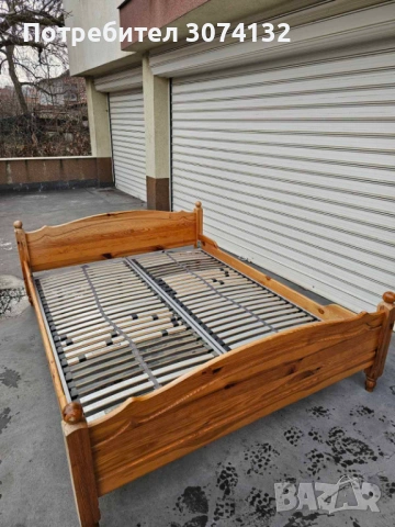 Масивна спалня в стил Рустик, снимка 5 - Спални и легла - 53308013