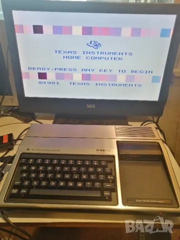 Ретро, домашен компютър Texas Instruments TI99/4A, снимка 10 - Антикварни и старинни предмети - 49789394