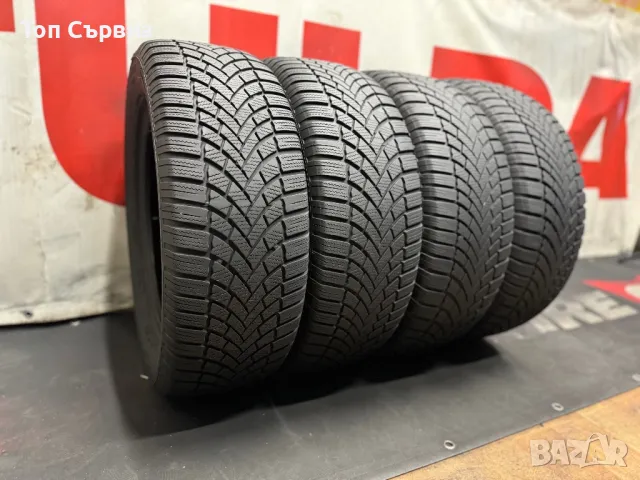 215 60 16, Зимни гуми, Bridgestone BlizzakLM005, 4 броя, снимка 1 - Гуми и джанти - 47639261