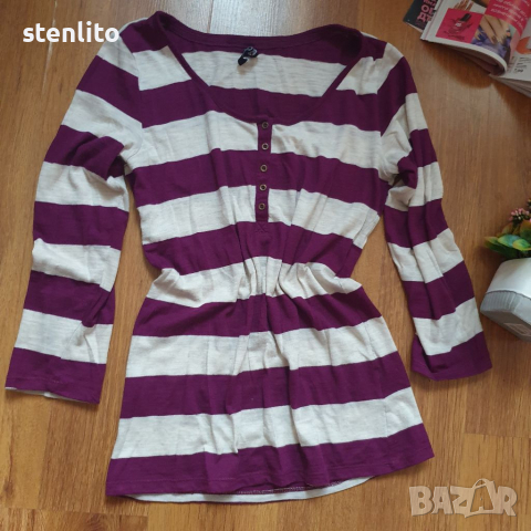 Дамска блуза размер М , снимка 2 - Блузи с дълъг ръкав и пуловери - 36252380