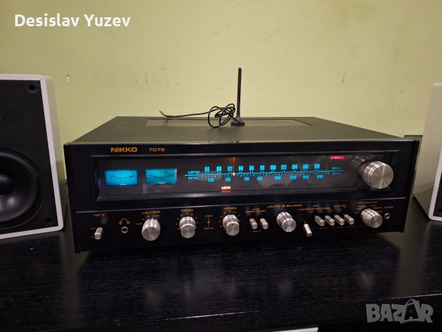 Nikko 7075, снимка 2 - Ресийвъри, усилватели, смесителни пултове - 53687878