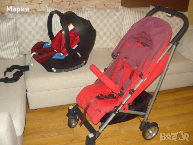 Бебешка количка CYBEX , снимка 4 - Столчета за кола и колело - 37734518