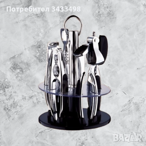 Кухненски комплект 6ч. Bohmann BH 7780, снимка 3 - Прибори за хранене, готвене и сервиране - 51879442