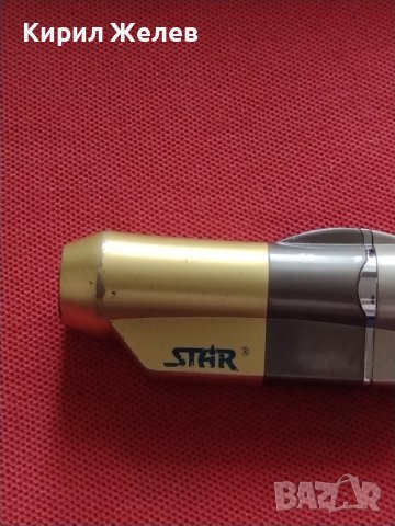 МЕТАЛНА ЗАПАЛКА STAR ⭐ РАБОТИ МНОГО КРАСИВА СТИЛЕН ДИЗАЙН ПЕРФЕКТНА 34190, снимка 3 - Запалки - 39117177