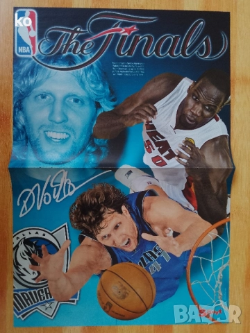 НБА-плакати, снимка 16 - Списания и комикси - 51446393