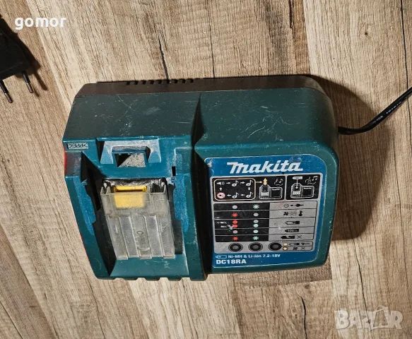 Оригинално бързо зарядно Makita DC18RA, 7.2–18V, Li-Ion/Ni-MH, снимка 10 - Оригинални зарядни - 55806806