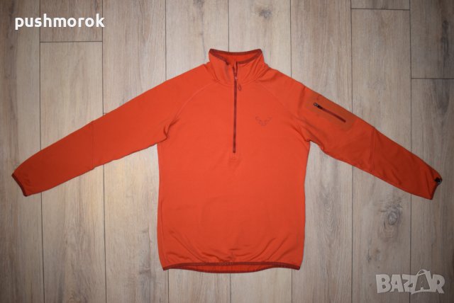 Dynafit Women Orange LS Thermal Fleece ½ zip Sz L / #00515 /, снимка 1 - Суичъри - 42302225