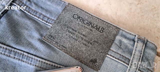 jack&jones intelligence размер 32 мъжки дънки slim fit tim вталени леко ластични мише сиво , снимка 2 - Дънки - 40485155