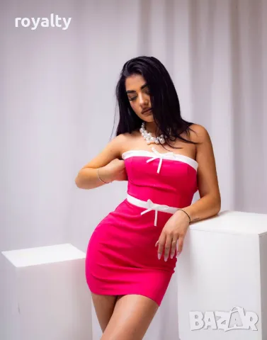 Стилна дамска рокля , снимка 2 - Рокли - 50375031