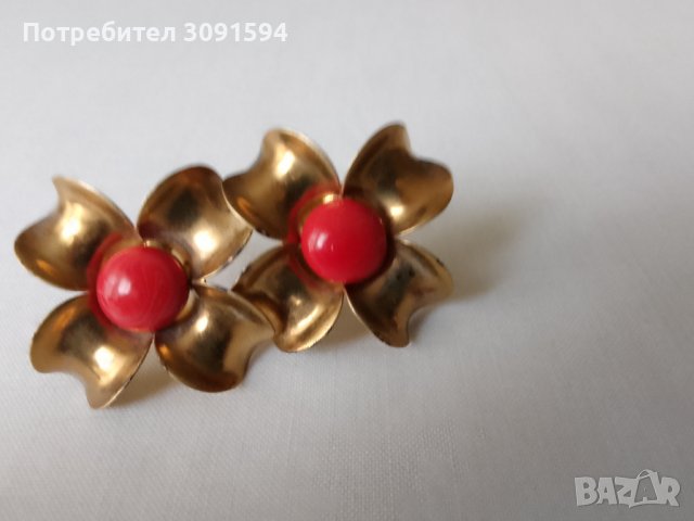 Стара дамска брошка, снимка 3 - Антикварни и старинни предмети - 42087749