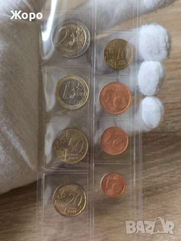 Евро Сет монети Кипър 2008 година 