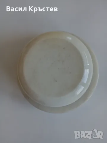 Мраморна кутия за бижута, - Сувенири от Абанос - ЮАР, Ваза, - Етнографска гривна, - Кензан за цветя, снимка 4 - Антикварни и старинни предмети - 50113470