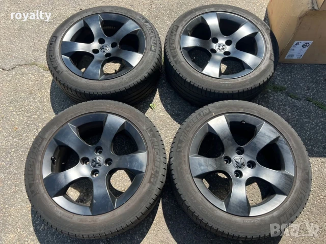 4х108 17 Джанти Peugeot Citroen 4x108 Пежо Ситроен, снимка 4 - Аксесоари и консумативи - 51019435