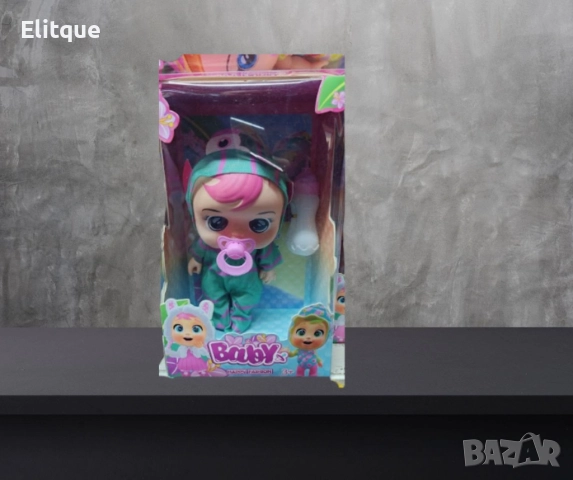 Сладко плачещо бебче, с аксесоари, снимка 2 - Кукли - 52779727