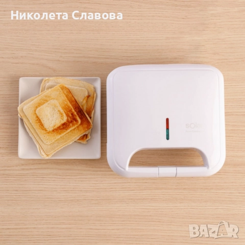 Уред за сандвичи Solac Buon Sandwich II / Buon Panini II, снимка 2 - Тостери - 51538467