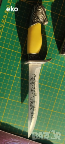 нож с кания, снимка 8 - Ножове - 52675961