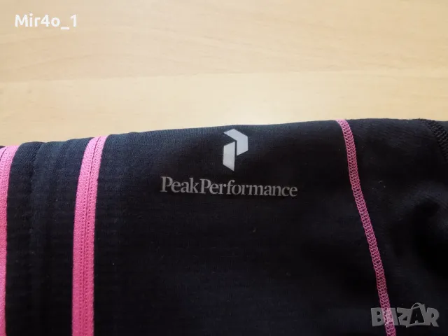 блуза peak performance фанела худи горнище туризъм планина оригинална дамска S, снимка 3 - Блузи с дълъг ръкав и пуловери - 47884416