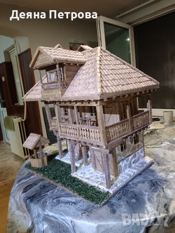 Дървена Къща, декорация, снимка 4 - Декорация за дома - 44228680