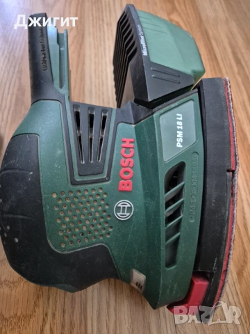 Шлайф машина BOSCH PSM 18LI , снимка 4 - Други инструменти - 53481547