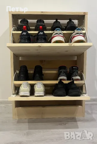 Шкаф за обувки с две врати, снимка 7 - Шкафове - 48736572