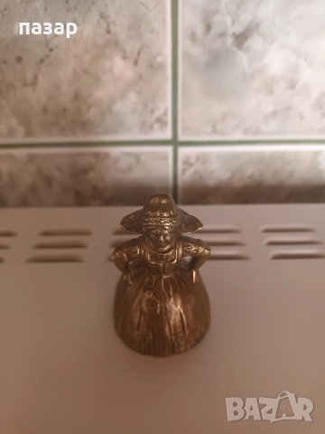 Бронзово звънче за колекция , снимка 4 - Антикварни и старинни предмети - 52972978