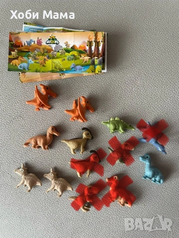 Kinder Surprise Natoons Динозаври играчки от шоколадови яйца 2025