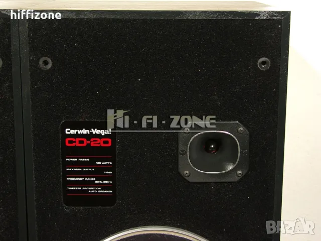 Cerwin vega cd-20 ТОНКОЛОНИ, снимка 6 - Тонколони - 47788317