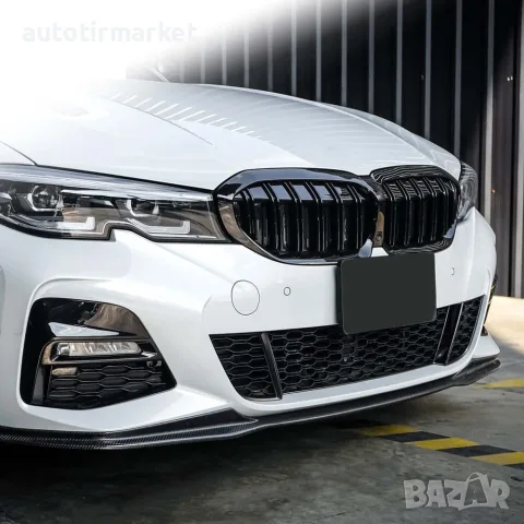 Бъбреци с двойни ребра тип M3 черен лак за BMW, снимка 2 - Аксесоари и консумативи - 56053220