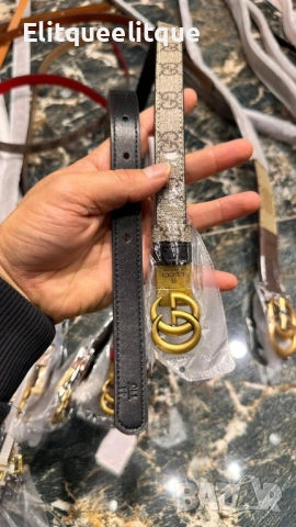 колани от естествена кожа в кутия Gucci , снимка 5 - Колани - 52415914