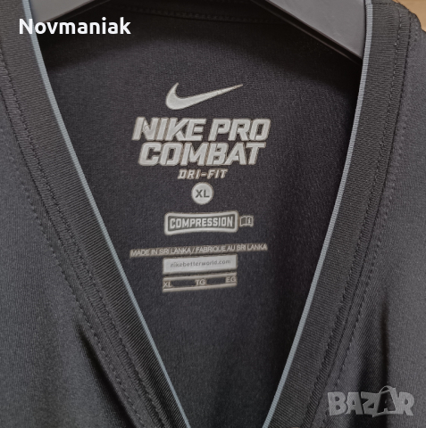 Nike Pro Combat-Dri-Fit-Като Нова, снимка 12 - Тениски - 44555395