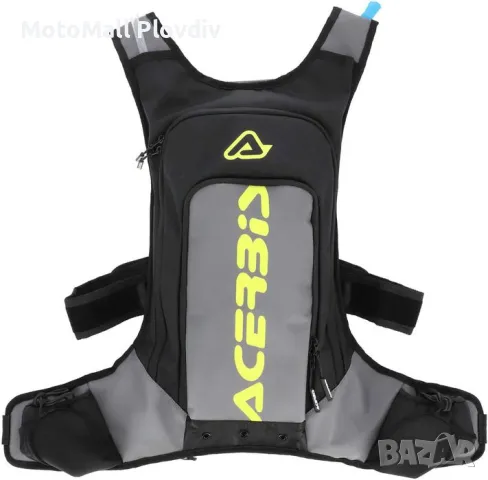 МОТО Раница Acerbis X-Storm Logo Black/Grey крос мотор атв atv, снимка 3 - Аксесоари и консумативи - 49259117