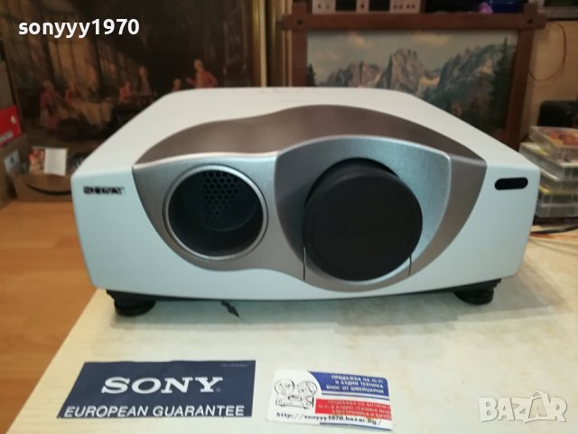 SONY MADE IN JAPAN-ПРОЖЕКТОР ВНОС SWISS LNV2309231836, снимка 2 - Плейъри, домашно кино, прожектори - 42293406