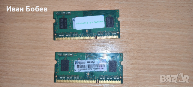 Samsung DDR3 2X2GB, снимка 2 - RAM памет - 52478724
