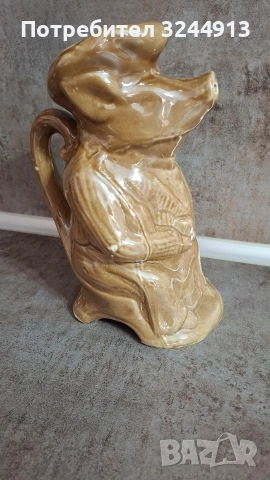 Ретро порцеланова кана ,,Прасе", снимка 6 - Сервизи - 53647024