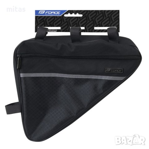 Чанта за велосипед LARGE ECO, монтаж на рамка, черна, снимка 2 - Аксесоари за велосипеди - 41203936