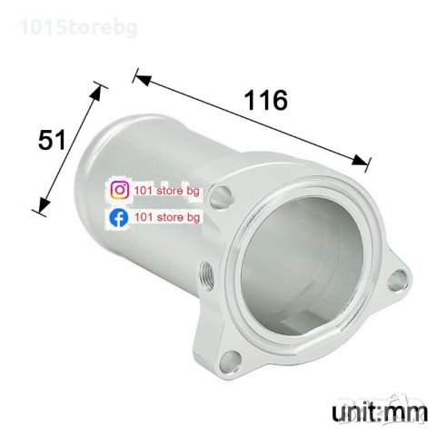 Race Pipe , заместител за EGR за 1.9 Tdi 75/80/90 и 115 к.с., снимка 4 - Части - 39549730
