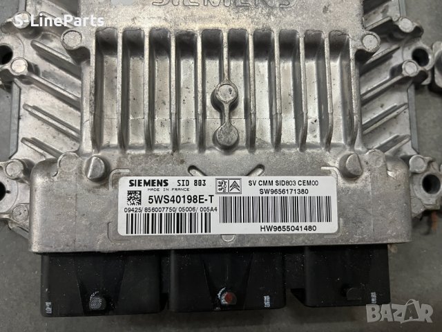 Компютър двигател ECU SIEMENS SID 803 Peugeot 307 407 Пежо 307 407 2.0HDI 2.0ХДИ 136к.с pejo #42, снимка 2 - Части - 41715698