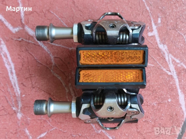 Педали Shimano XT PD-M8000 SPD, парчета за педали SM-SH51, снимка 8 - Части за велосипеди - 50758212