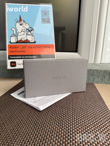  НОВ❌24М Гаранция‼️ Apple Watch ULTRA 2 Лизинг от 55лв/м / 49mm Cell / Black Titanium / 