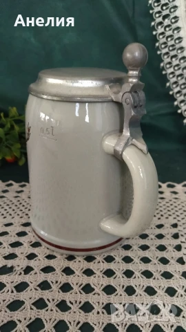 Халба за бира с капак за ловец, снимка 6 - Чаши - 50783295