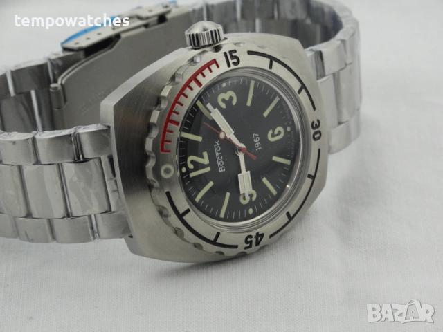 ВОСТОК АМФИБИЯ АВТОМАТИЧЕН ref: 90078А, снимка 6 - Мъжки - 53128700