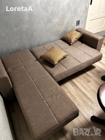 Диван/Ъглов диван, снимка 7 - Дивани и мека мебел - 52140982