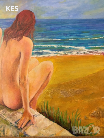 Синьо лято, снимка 3 - Картини - 53066520