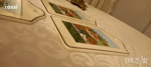 Vintage. Сватба. Нови. Villeroy&Boch. Немски порцеланови дъски за закуска., снимка 9 - Антикварни и старинни предмети - 48371836