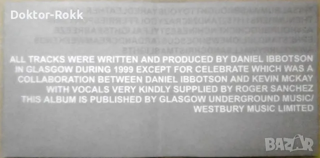 Daniel Ibbotson – Frequency And Phase 1999 CD, снимка 4 - CD дискове - 49032297