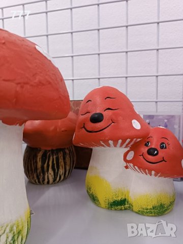 керамични гъбки, снимка 2 - Декорация за дома - 44245757